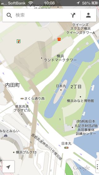日本丸Google Map