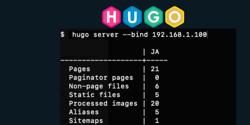 Featured Image for Hugo serverコマンドで別のPCやスマホから接続する
